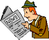 GIF animado (70457) Leyendo periodico