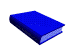 GIF animado (64811) Libro azul