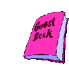 GIF animado (64845) Libro visitas rosa