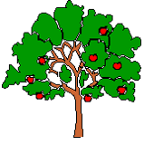 GIF animado (73280) Manzano manzanas cayendo