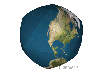 GIF animado (65598) Mapa dymaxion
