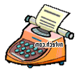 GIF animado (65060) Maquina escribir
