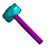 GIF animado (62669) Martillo goma