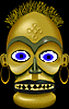 GIF animado (70265) Mascara africana
