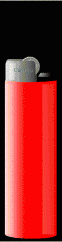 GIF animado (65849) Mechero rojo negro