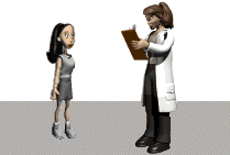 GIF animado (72216) Medico asistiendo a una chica