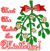GIF animado (60223) Meet me under the mistletoe
