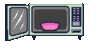 GIF animado (63354) Microondas comida