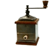 GIF animado (62970) Molinillo cafe antiguo