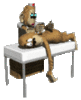 GIF animado (72732) Mono veterinario