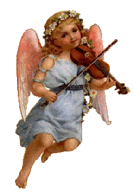 GIF animado (70741) Mujer angel tocando violin