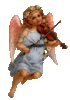 GIF animado (70741) Mujer angel tocando violin