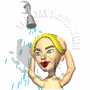 GIF animado (63127) Mujer duchandose