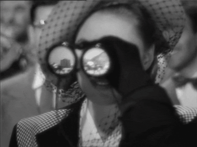 GIF animado (63838) Mujer prismaticos