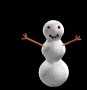 GIF animado (60380) Muneco bola nieve