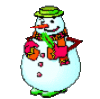 GIF animado (60280) Muneco nieve