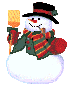 GIF animado (60297) Muneco nieve