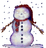 GIF animado (60301) Muneco nieve amoroso