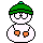 GIF animado (60251) Muneco nieve bonito