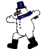 GIF animado (60317) Muneco nieve botas