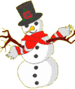 GIF animado (60318) Muneco nieve bufanda