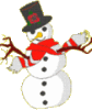 GIF animado (60318) Muneco nieve bufanda