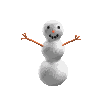 GIF animado (60382) Muneco nieve d