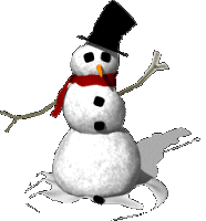 GIF animado (60390) Muneco nieve d saludando