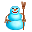 GIF animado (60258) Muneco nieve escoba