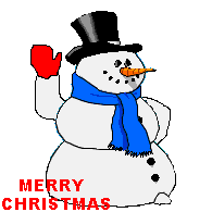 GIF animado (60428) Muneco nieve feliz navidad