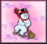 GIF animado (60429) Muneco nieve feliz navidad