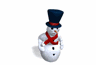 GIF animado (60406) Muneco nieve saltando