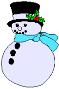 GIF animado (60356) Muneco nieve sonriendo