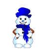 GIF animado (60364) Munecos nieve nino
