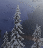 GIF animado (66224) Nieve arboles