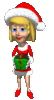 GIF animado (60489) Nina navidad