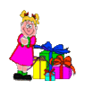 GIF animado (60491) Nina navidad