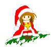 GIF animado (60494) Nina navidad