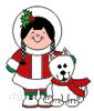 GIF animado (60496) Nina navidad