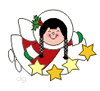 GIF animado (60498) Nina navidad
