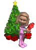 GIF animado (60503) Nina navidad