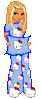 GIF animado (65703) Nina pijama hello kitty