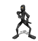 GIF animado (70550) Ninja sacando espada