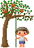 GIF animado (70876) Nino arbol