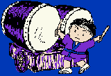 GIF animado (71069) Nino asiatico tocando tambor