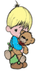 GIF animado (71073) Nino oso peluche