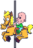 GIF animado (70900) Ninos carrusel
