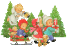 GIF animado (60527) Ninos navidad