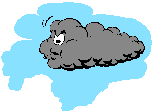 GIF animado (65966) Nube con rayos y viento