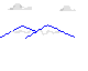 GIF animado (65973) Nubes sobre las montanas